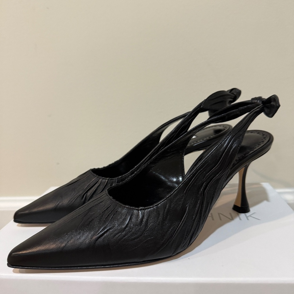 Manolo Blahnik black shoes